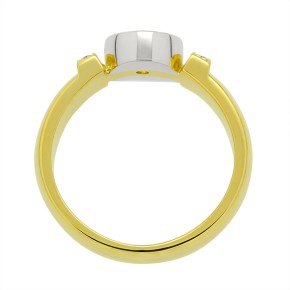 Men's ring made of gold