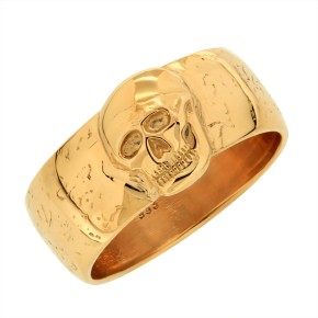 Totenkopf Herren Ring