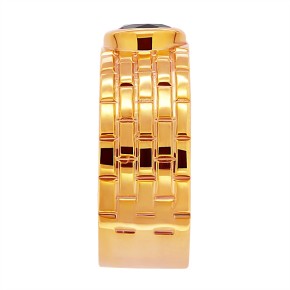 Men's ring made of gold