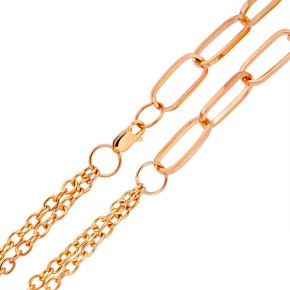 Women's chain necklace gold chain
