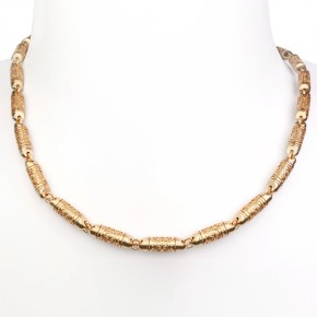 Necklace, Solid necklace in gold