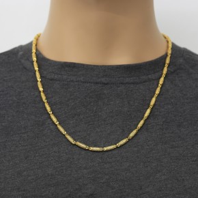 Necklace, Solid necklace in gold