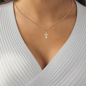 Kreuz -orthodox- aus Gold