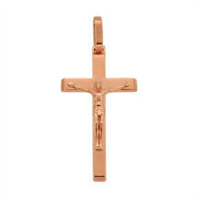 Anhänger Kreuz -orthodox- aus Gold