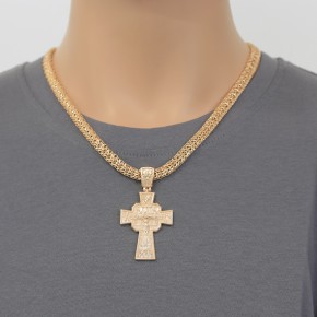 Orthodox Kreuz aus Gold