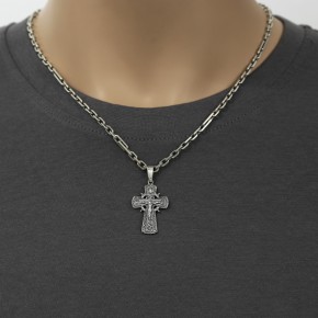 Kreuz Anhänger -orthodox- aus 925er Silber