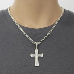 Cross of silver