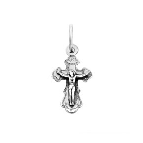 Kreuz Anhänger -orthodox- aus 925er Silber