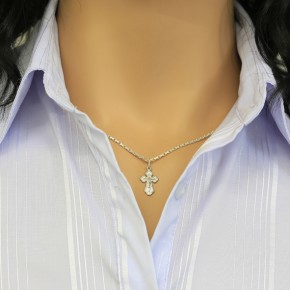 Kreuzanhäger. Silber 925
