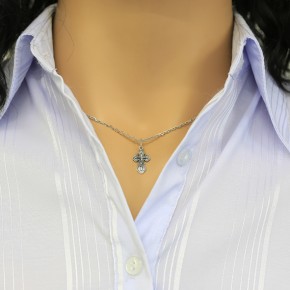Kreuzanhäger. Silber 925