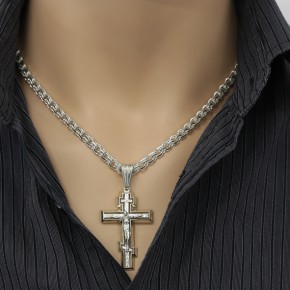 Kreuz -orthodox- aus Silber