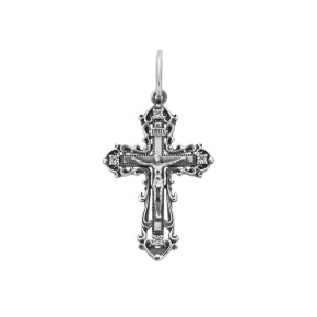 Kreuz Anhänger-orthodox- Silber 925