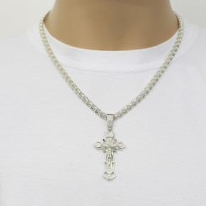 Kreuz -orthodox- aus Silber