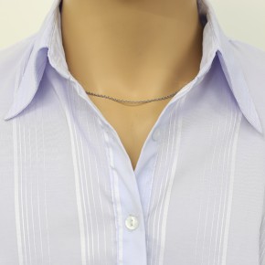 Серебряная Якорная цепь