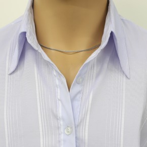 Panzerkette Halsketten aus Silber 925