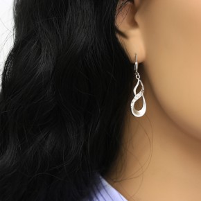 Earrings  in silver 925