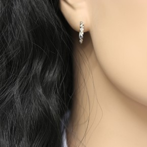 Ohrringe Creolen in Silber 925