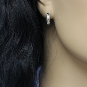 Ohrringe Creolen in Silber 925