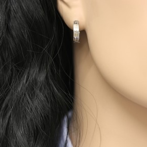 Ohrringe Creolen in Silber 925