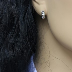 Ohrringe Creolen in Silber 925