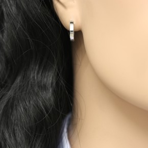 Ohrringe Creolen in Silber 925