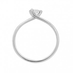 Кольцо из серебра c цирконием  18(57)
