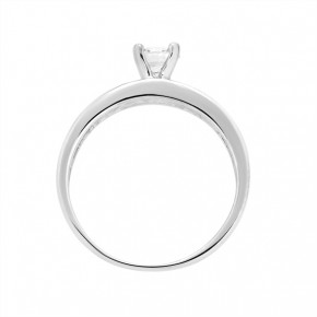 Кольцо из серебра 925 c цирконием  17,5(55)