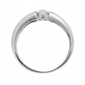 Кольцо из серебра c цирконием