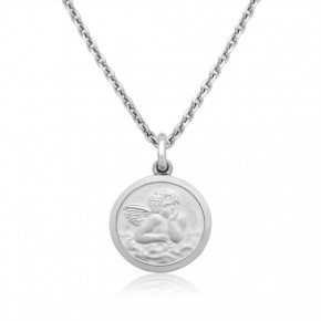Angel pendant in 925 silver // Protection amulet